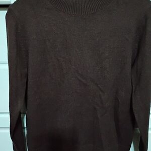 Banana Republic Black Open Back Sweater